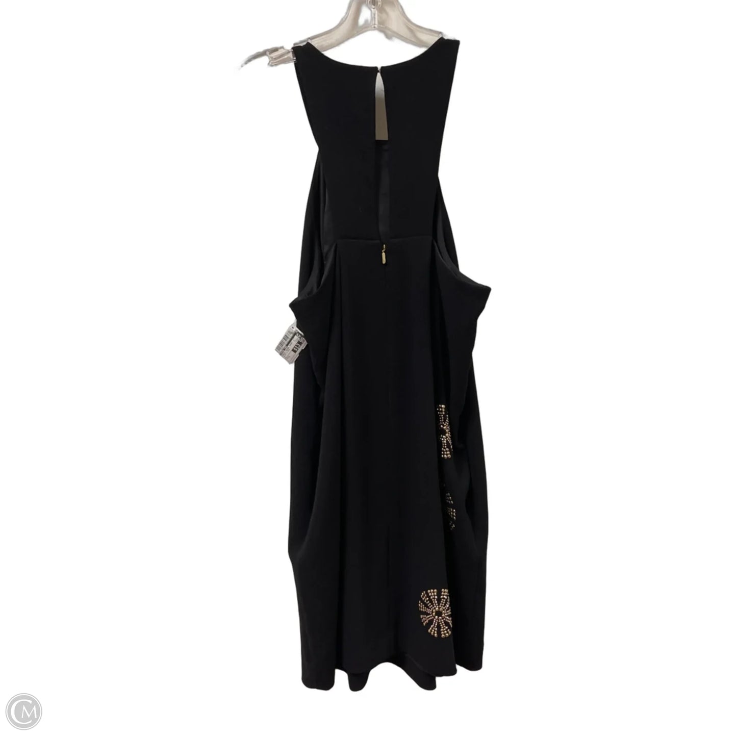Dress Casual Short By Trina Turk In Black & Gold, Size: S