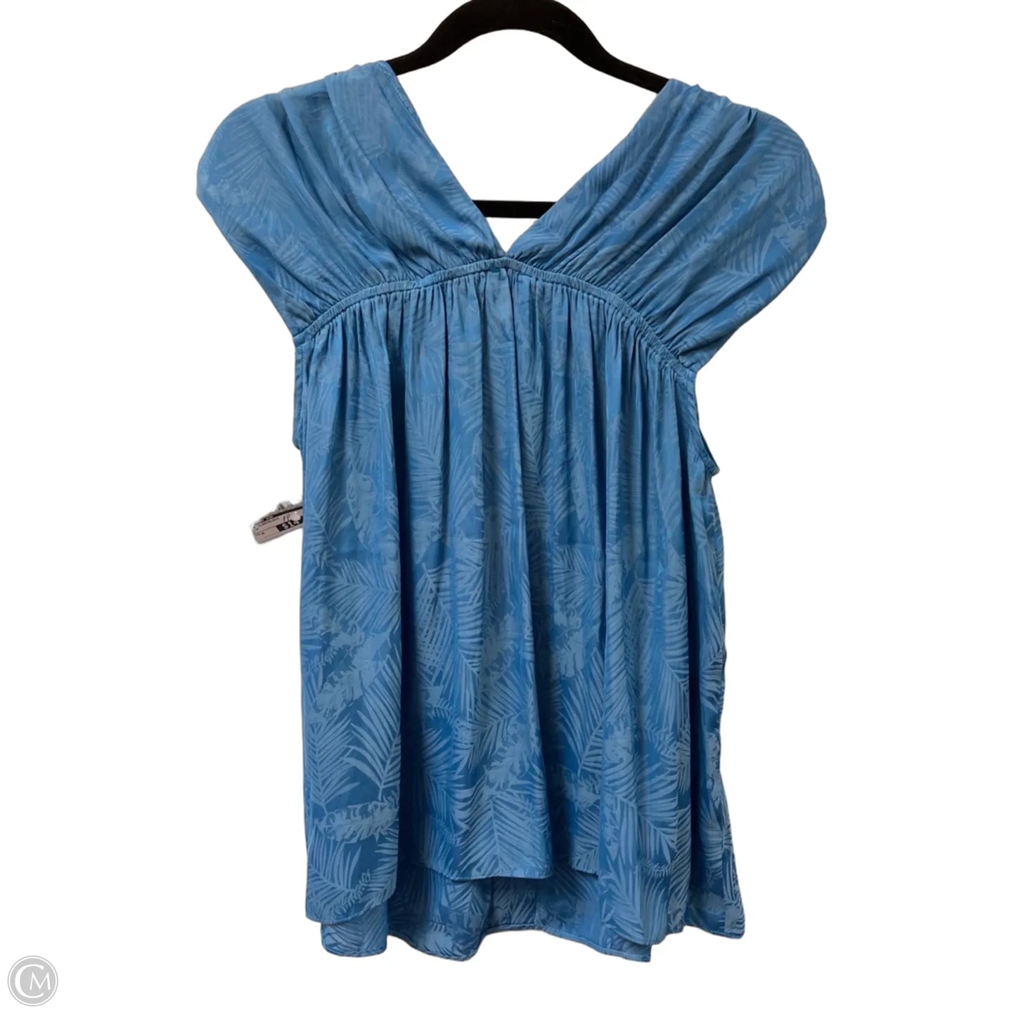 Top Sleeveless By Current Air In Blue, Size: M