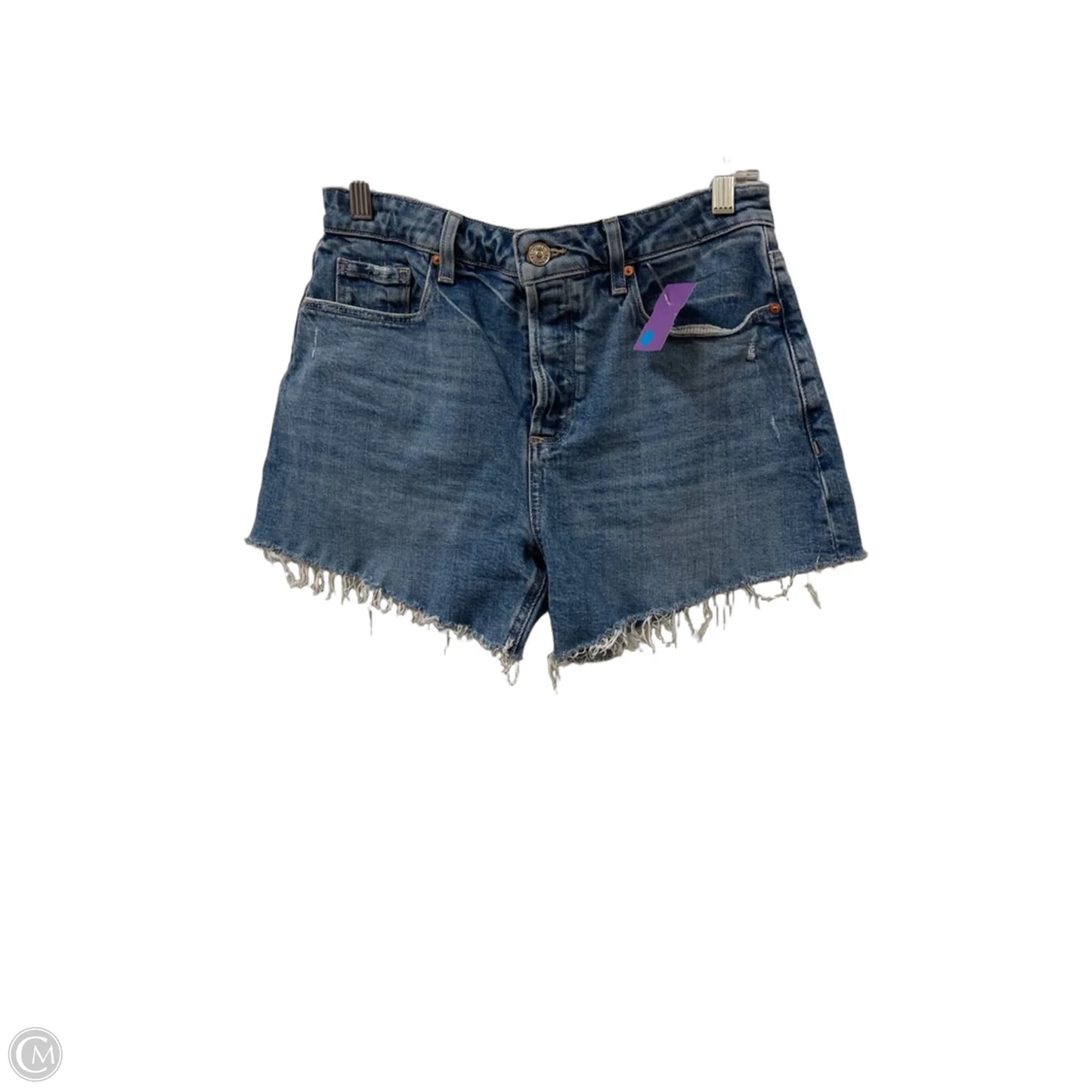 Shorts By Paige In Blue Denim, Size: 6