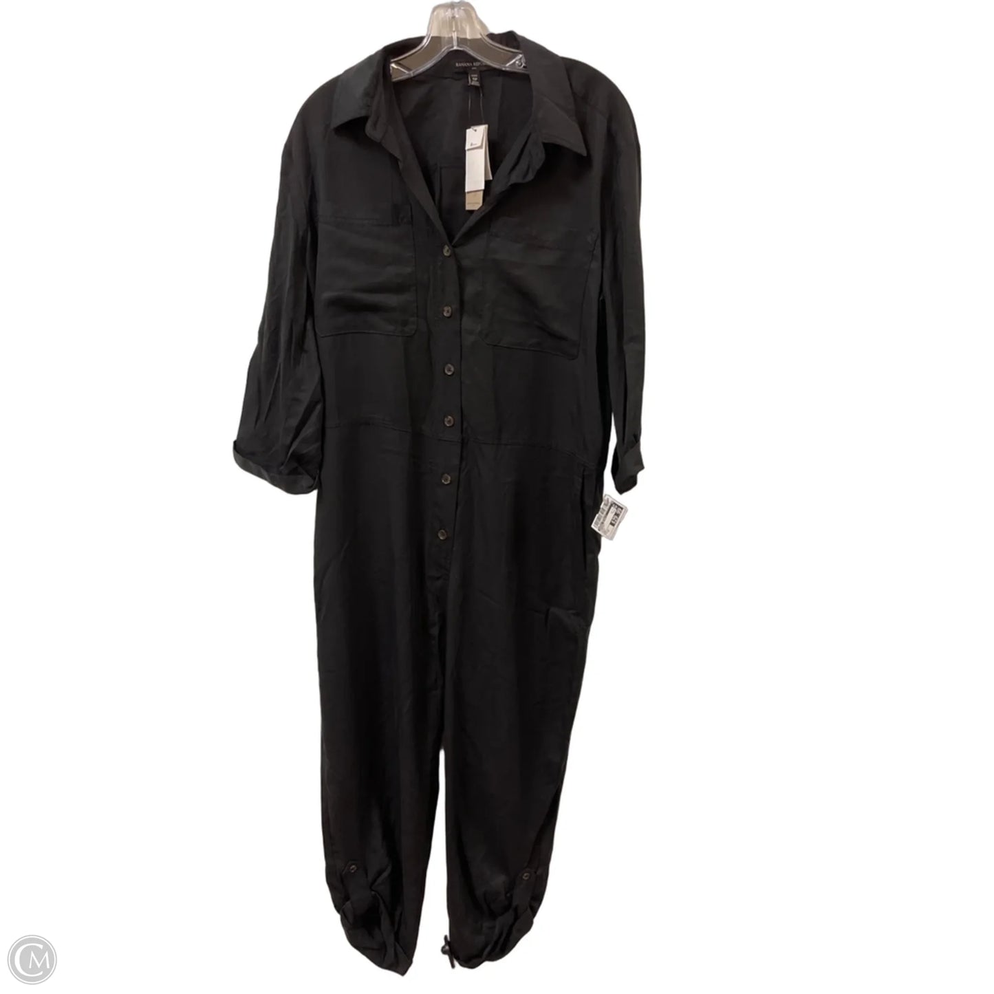 Jumpsuit By Banana Republic In Black, Size: Lp