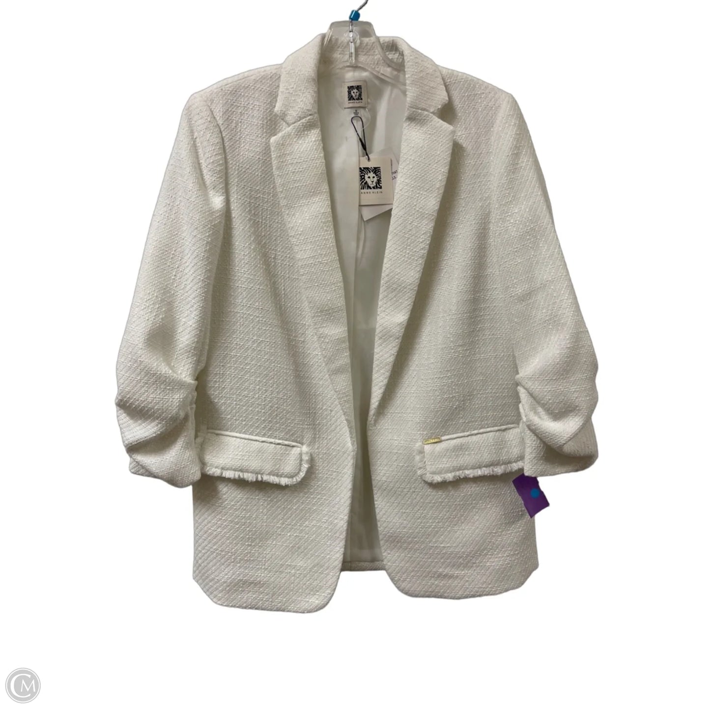 Blazer By Anne Klein In White, Size: M