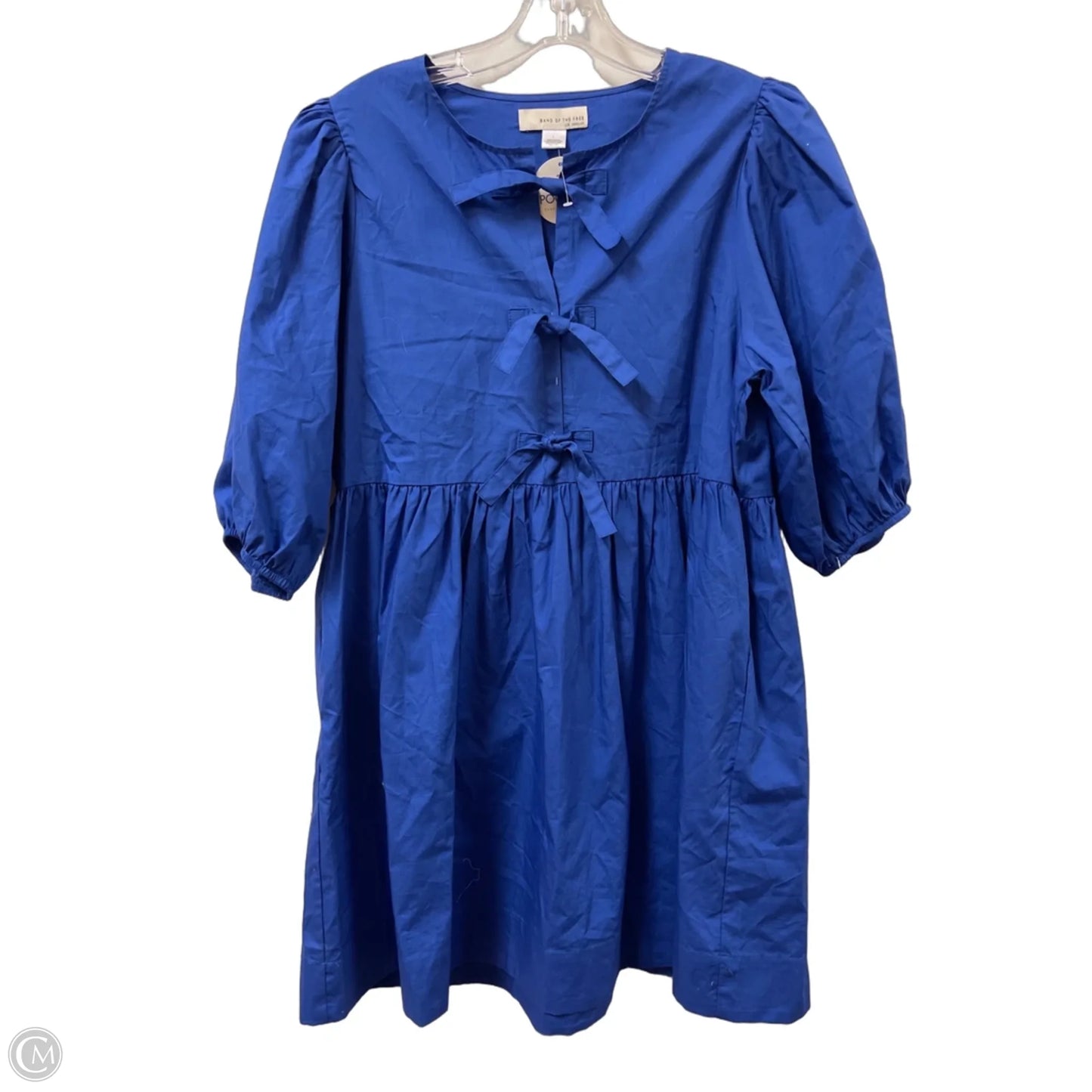Dress Casual Short By Clothes Mentor In Blue, Size: L