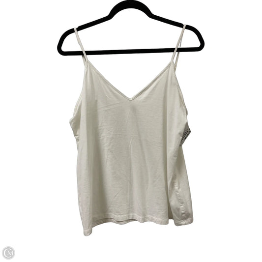 Tank Top By Loft In White, Size: Xl