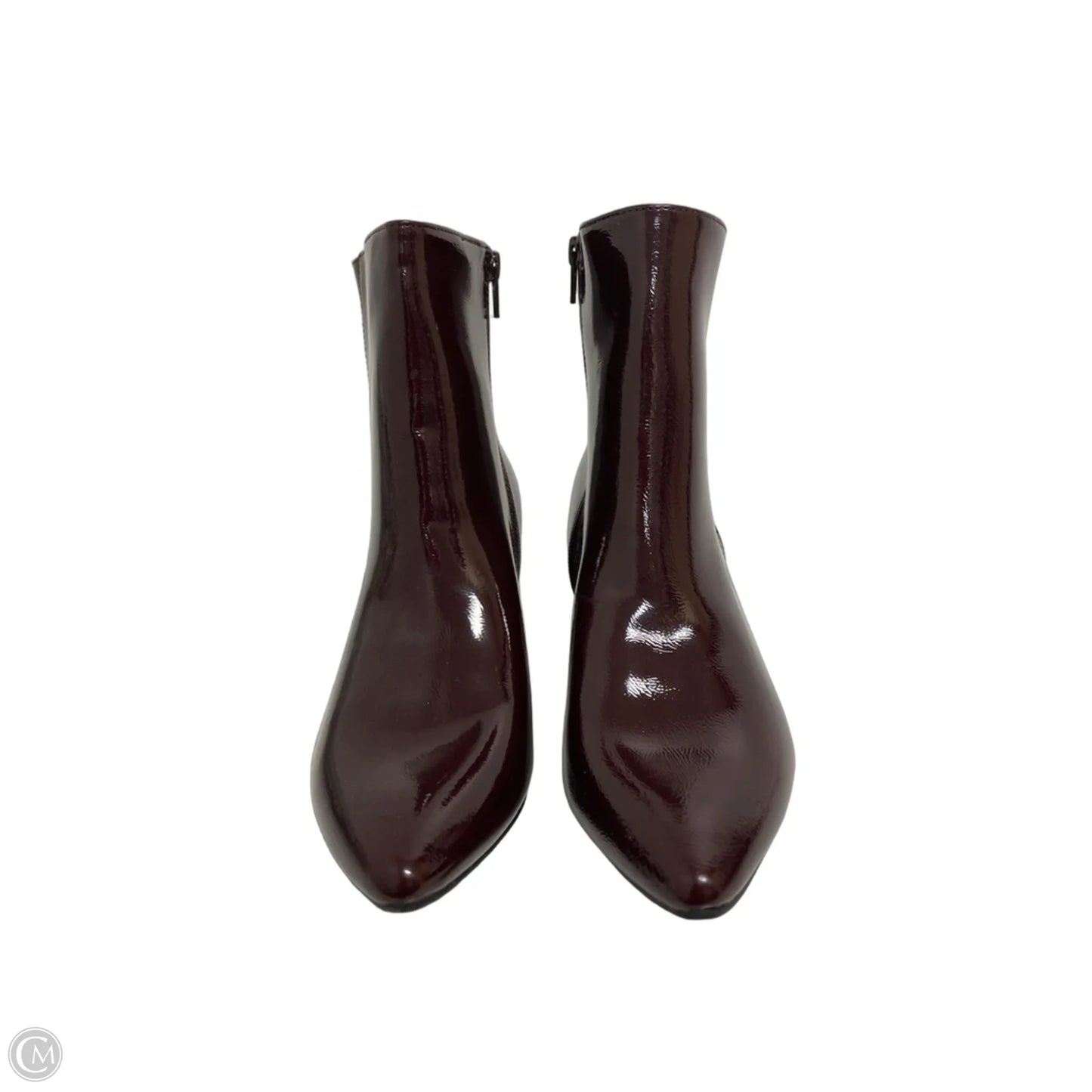 Boots Ankle Heels By Old Navy In Red, Size: 8.5
