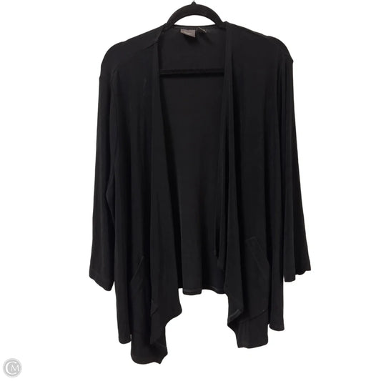 Cardigan By Chicos In Black, Size: Xl