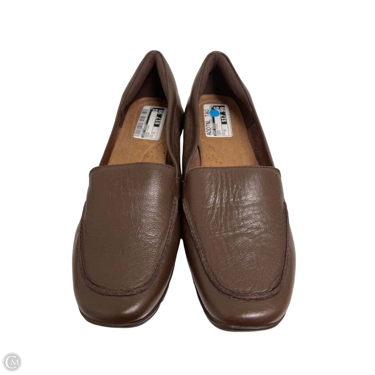 Shoes Flats By Easy Spirit In Brown, Size: 12