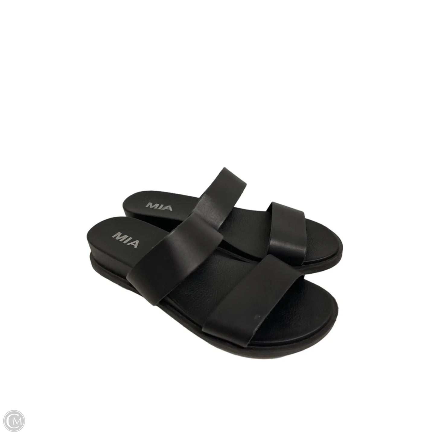 Sandals Flats By Mia In Black, Size: 7.5