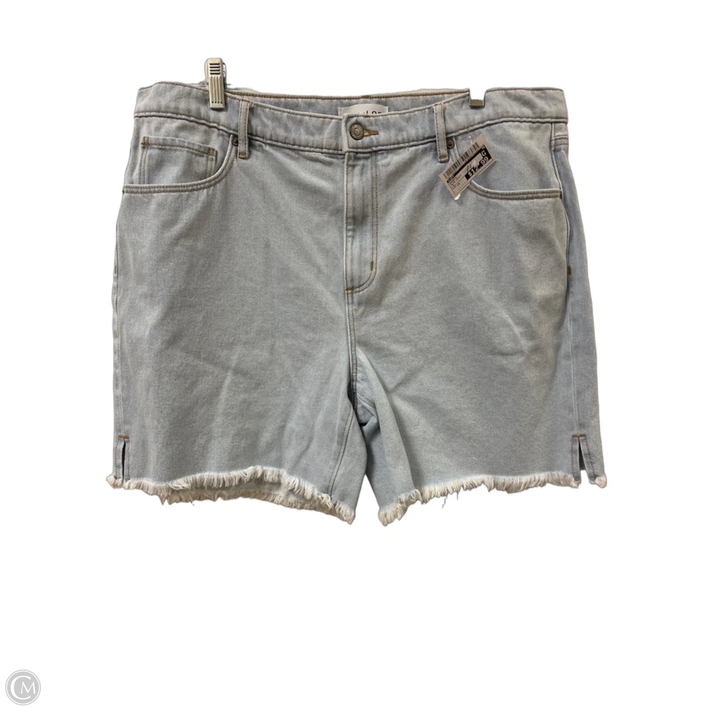 Shorts By Loft In Blue Denim, Size: 14