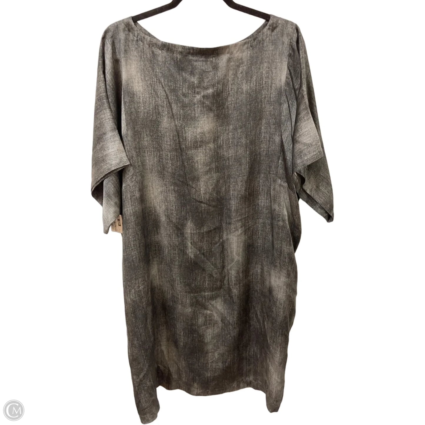 Dress Casual Short By Eileen Fisher In Grey, Size: Xl