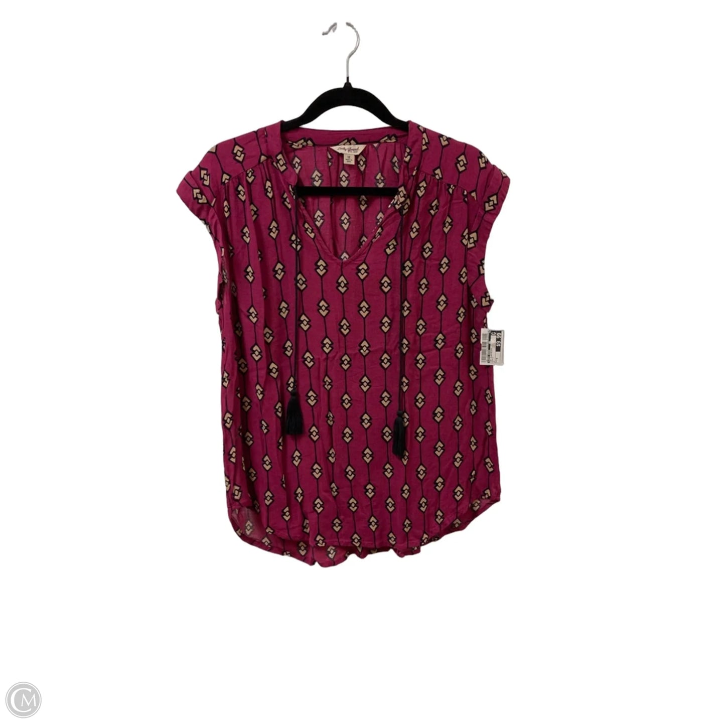 Top Sleeveless By Lucky Brand In Purple, Size: M
