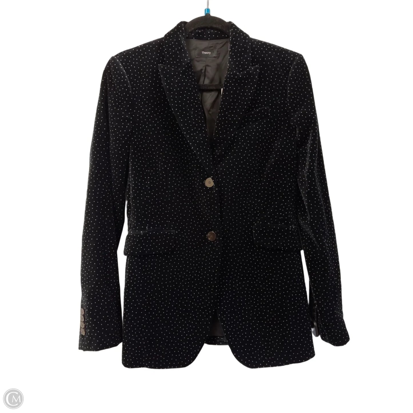 Blazer By Theory In Polkadot Pattern, Size: S