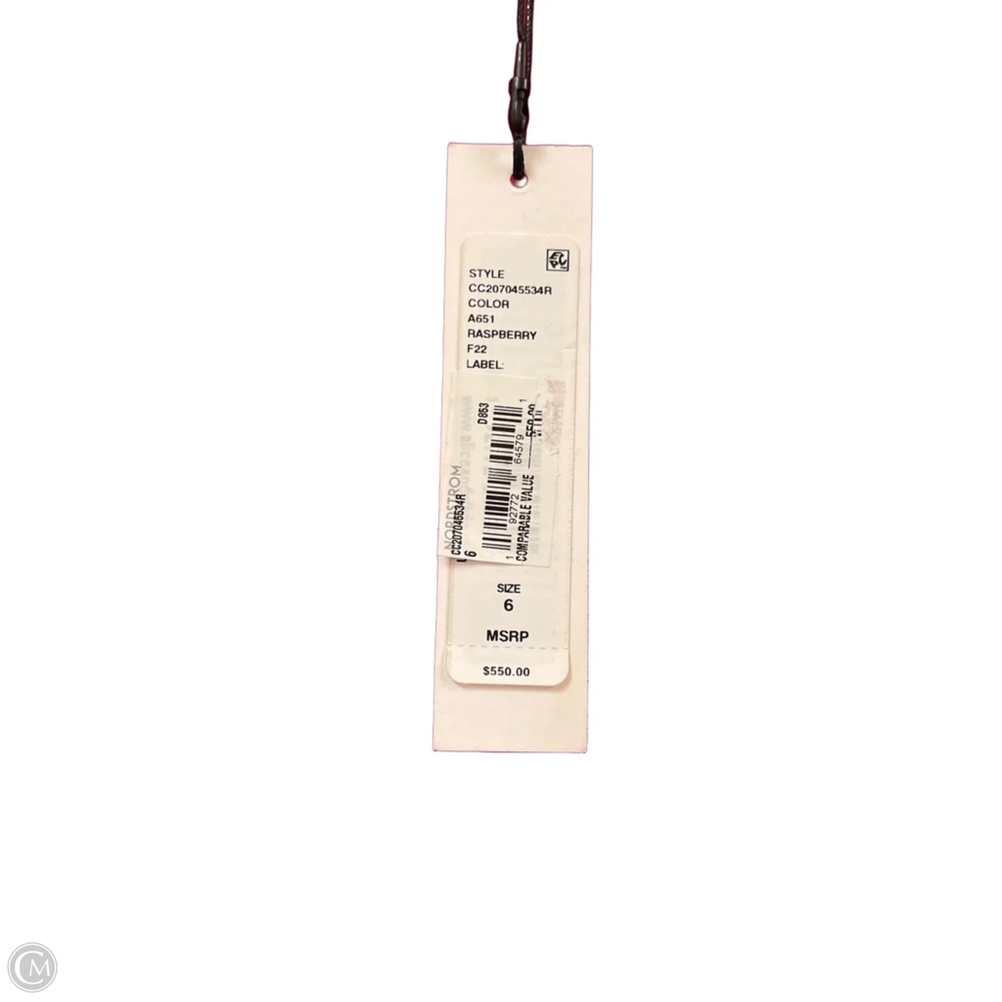 Dress Designer By Alice + Olivia In Pink, Size: S