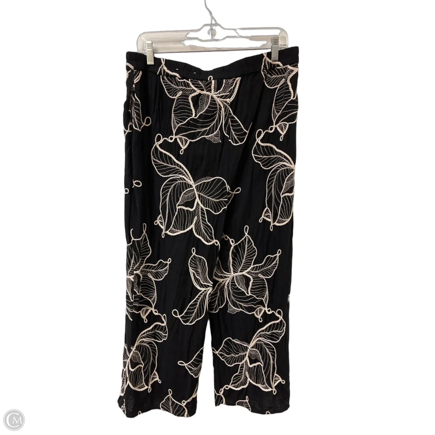 Pants Wide Leg By Chicos In Black, Size: 12