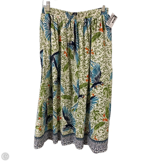Skirt Midi By Alex Marie In Green, Size: 12