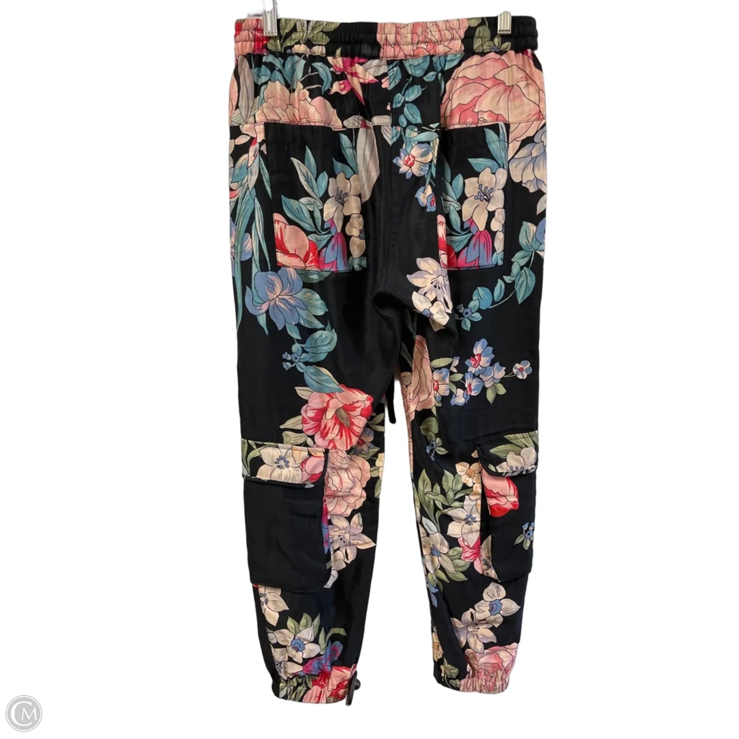 Pants Designer By Johnny Was In Floral Print, Size: 4