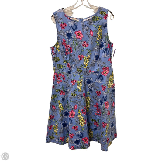 Dress Casual Short By Talbots In Floral Print, Size: L