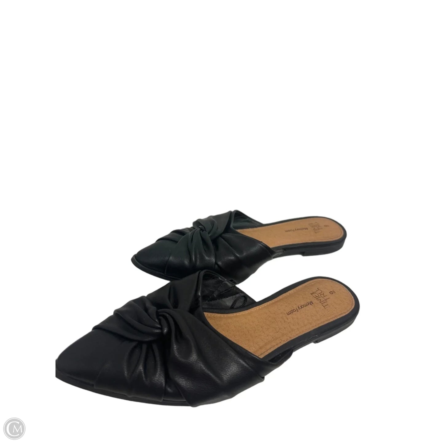 Shoes Flats By Time And Tru In Black, Size: 9