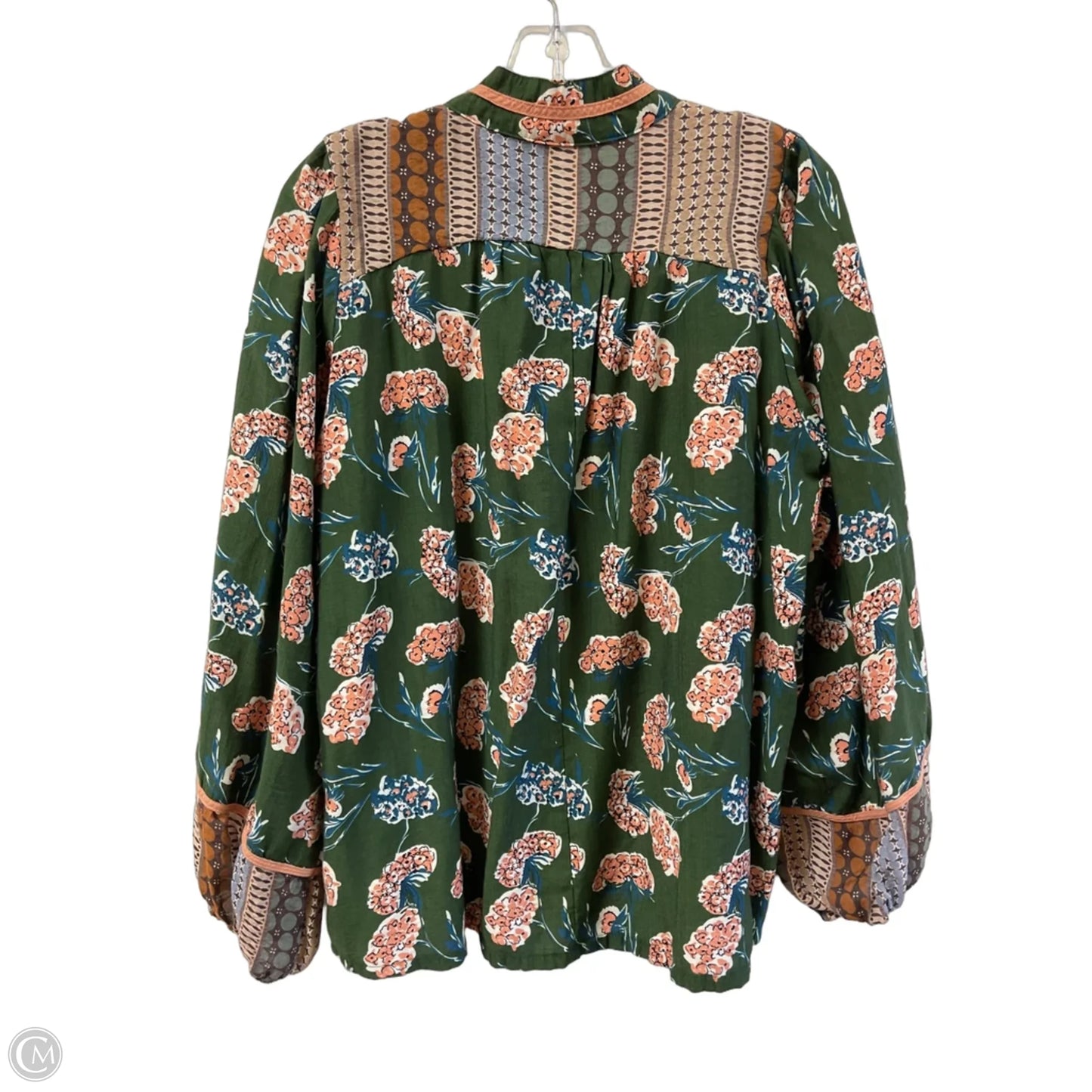 Top Long Sleeve By Umgee In Green, Size: M