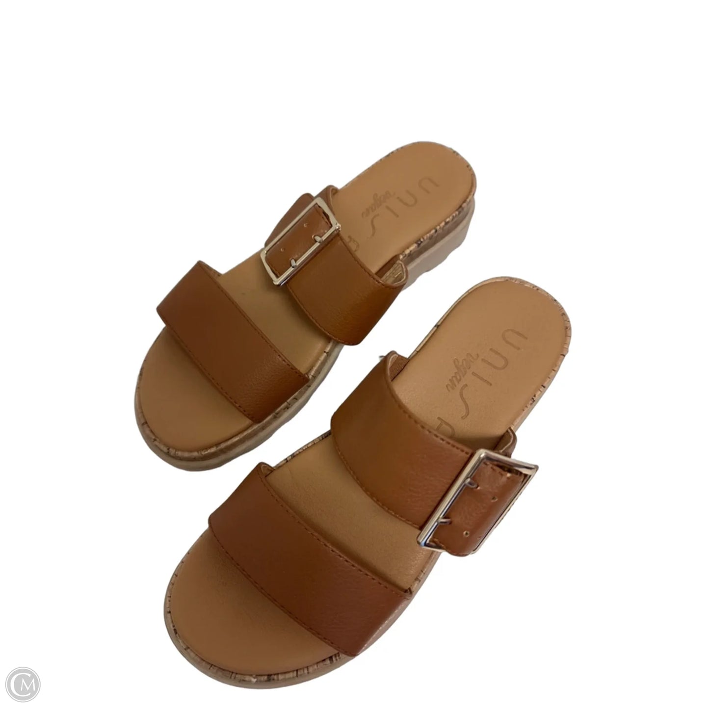 Sandals Flats By Unisa In Brown, Size: 6.5