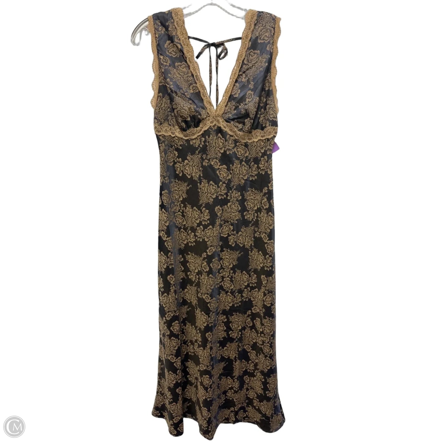 Dress Casual Maxi By Sincerely Jules In Brown & Grey, Size: L