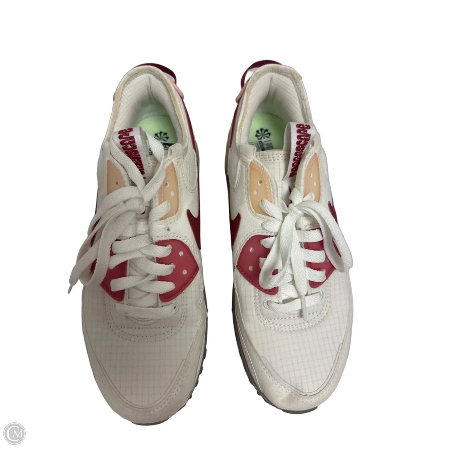 Shoes Sneakers By Nike In Pink & White, Size: 9