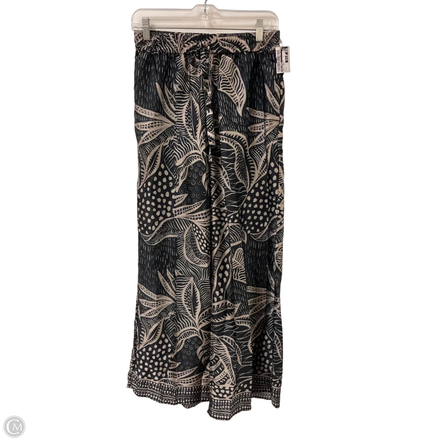 Pants Wide Leg By Elie Tahari In Black & Cream, Size: 4