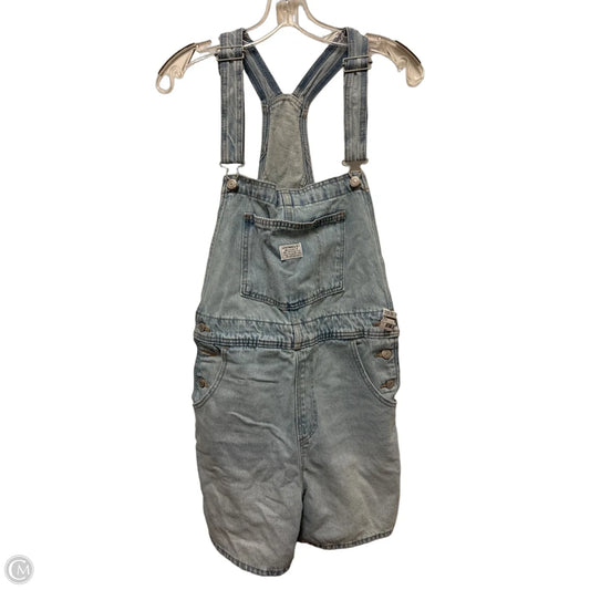 Shortalls By Levis In Blue Denim, Size: M