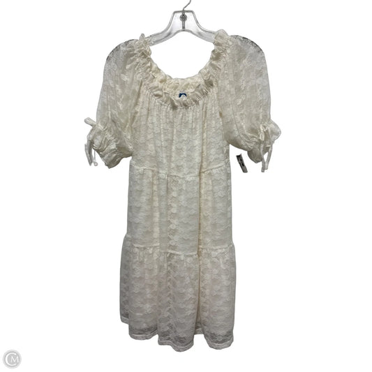 Dress Casual Short By Old Navy In Cream, Size: L
