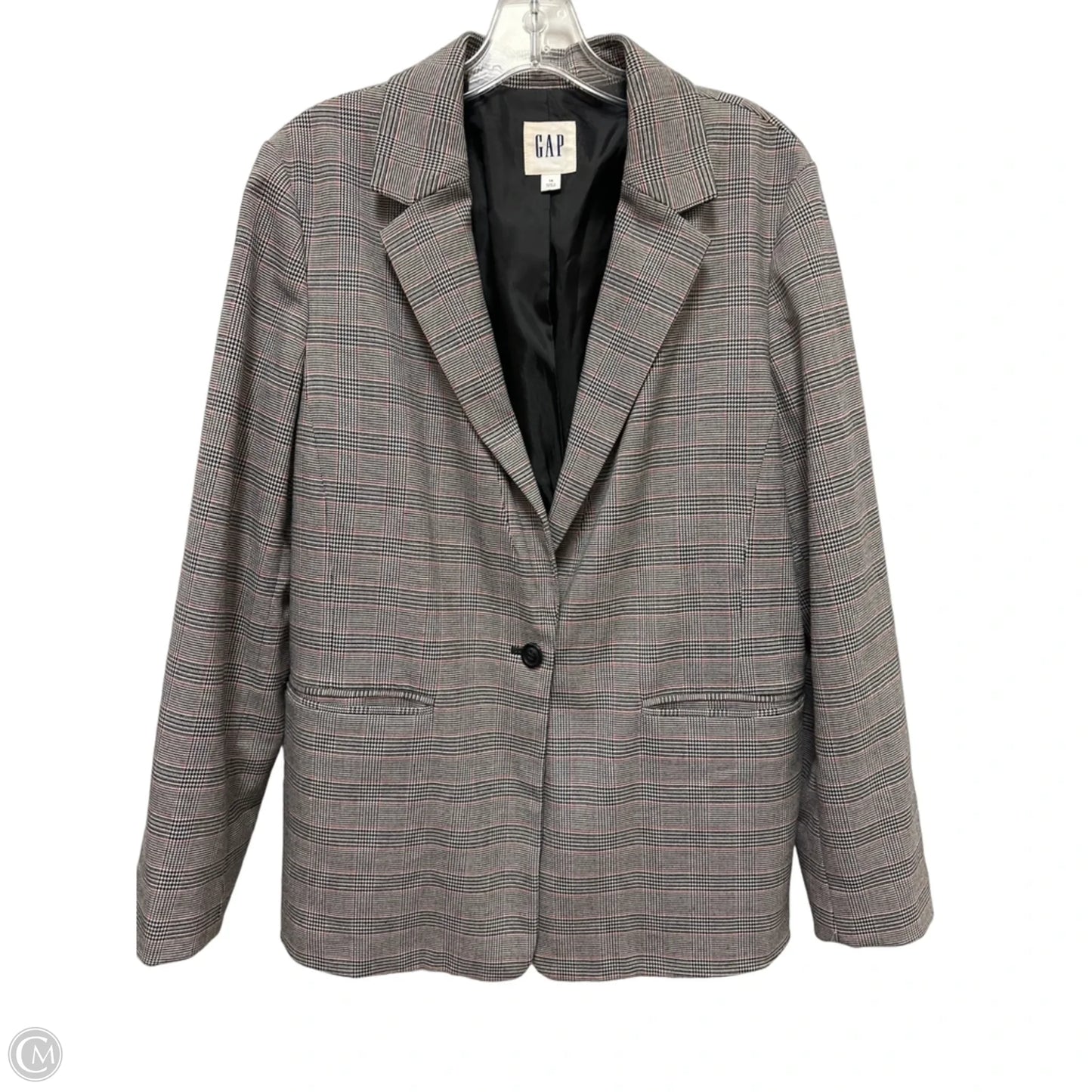 Blazer By Gap In Black & White, Size: L