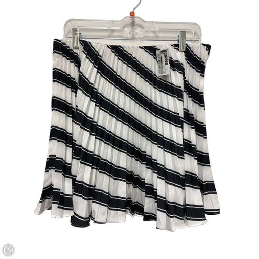 Skirt Mini & Short By Maeve In Black & White, Size: 12