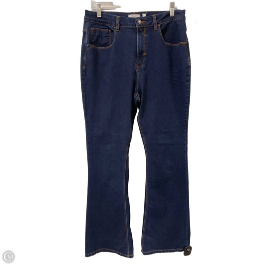 Jeans Flared By A Loves A In Blue Denim, Size: 14