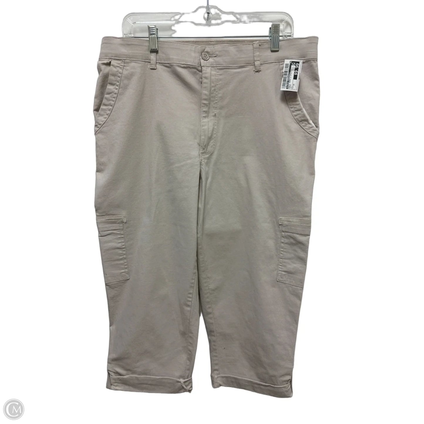 Pants Cargo & Utility By Gloria Vanderbilt In Cream, Size: 14