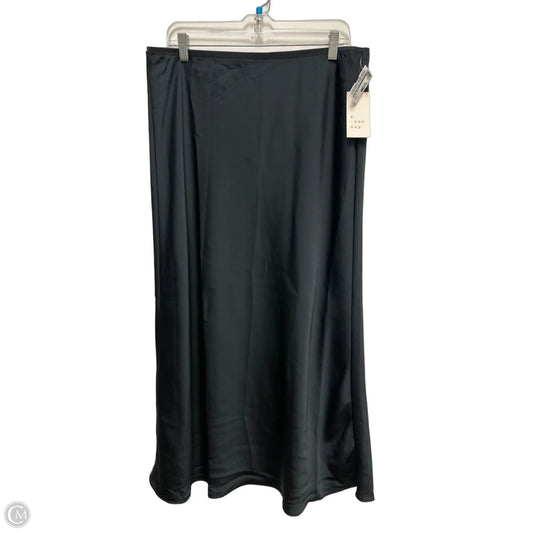 Skirt Maxi By A New Day In Black, Size: 12
