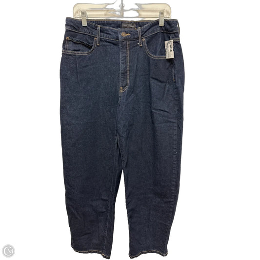 Jeans Wide Leg By Free Assembly In Blue Denim, Size: 12