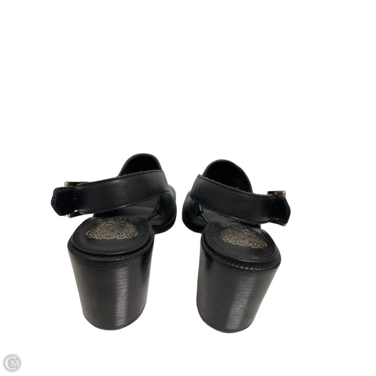 Sandals Heels Block By Vince Camuto In Black, Size: 6