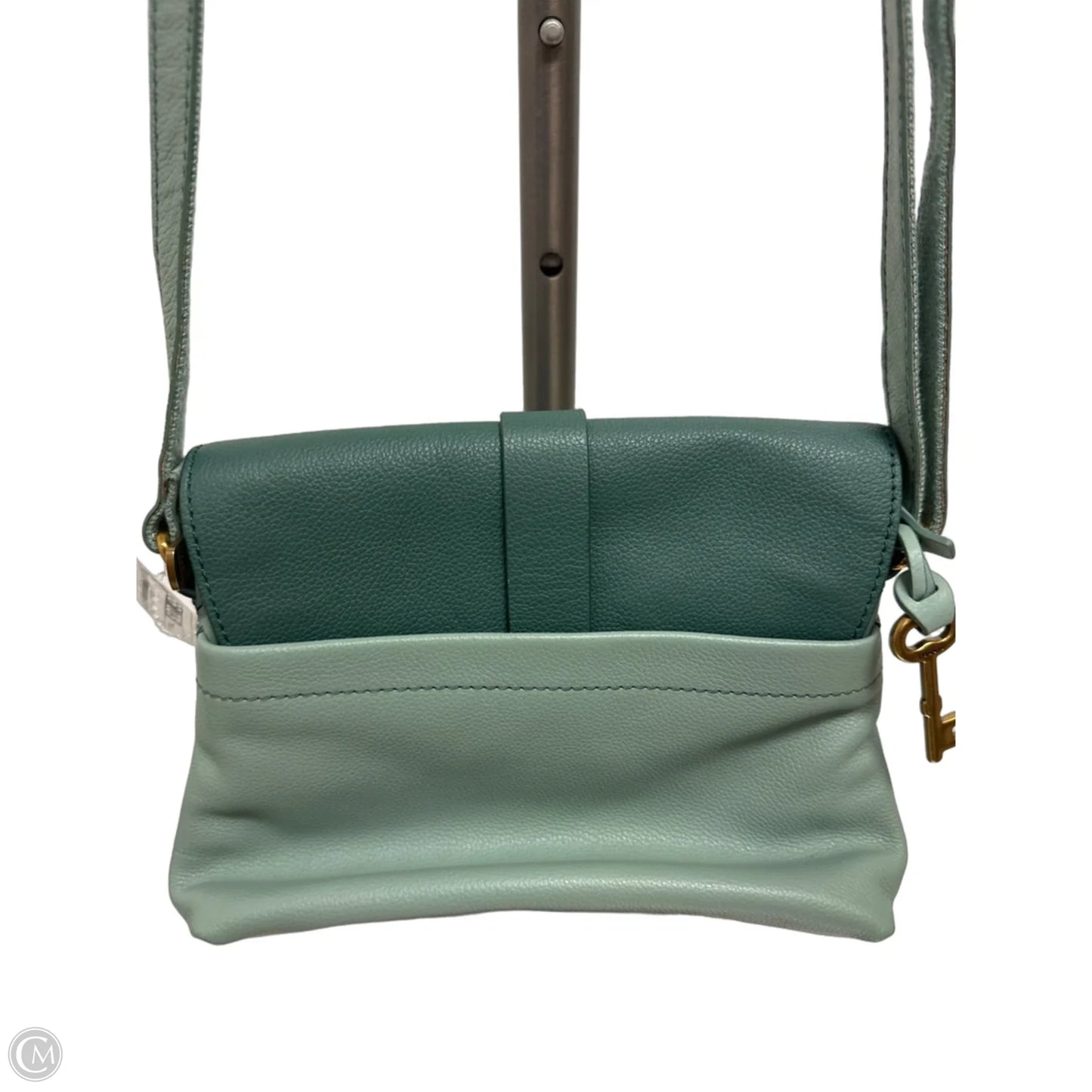 Crossbody Leather By Fossil, Size: Small