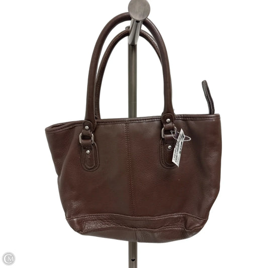 Handbag Leather By L.l. Bean, Size: Medium