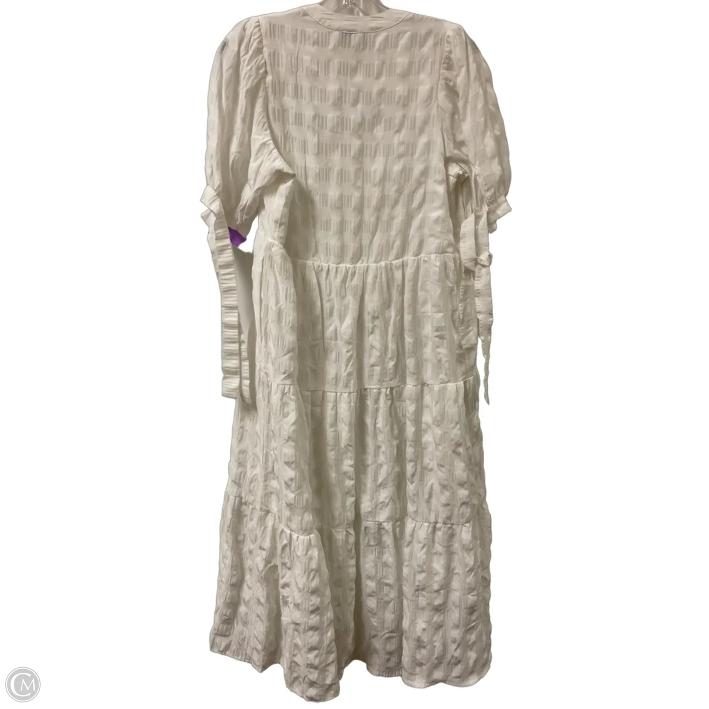Dress Casual Midi By Pinch In White, Size: M