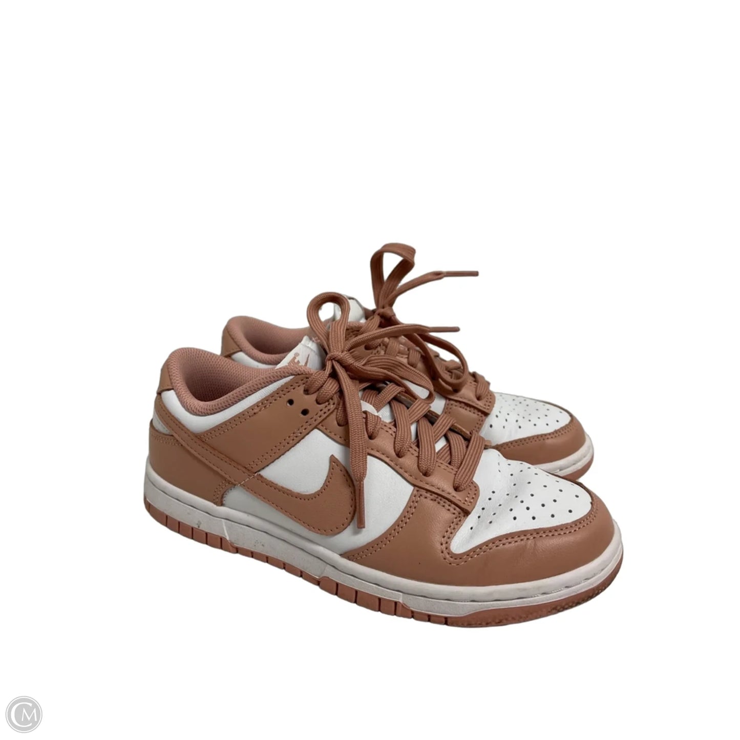 Shoes Sneakers By Nike In Pink & White, Size: 6