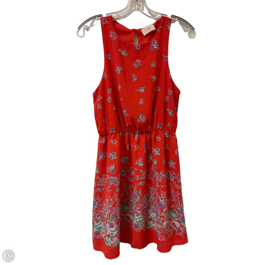 Dress Casual Short By Everly In Red, Size: S