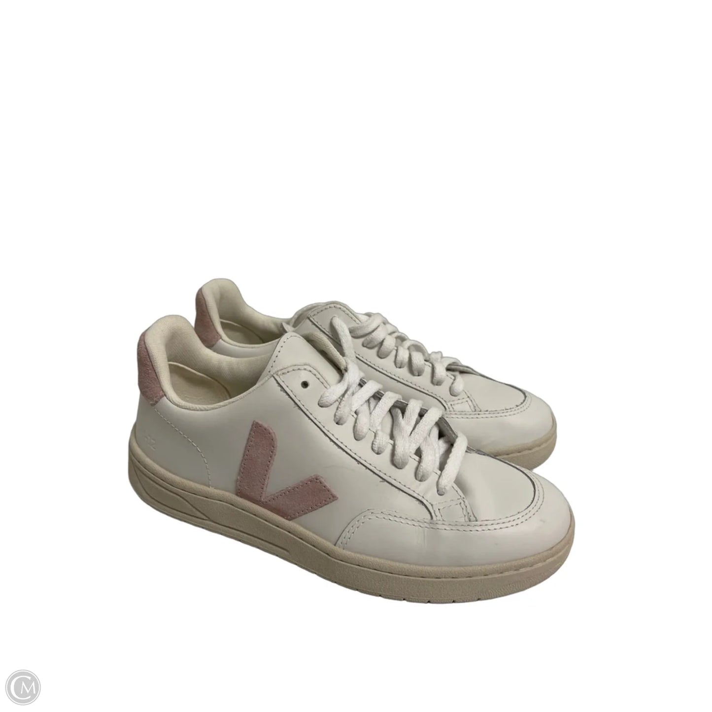 Shoes Sneakers By Clothes Mentor In Pink & White, Size: 7