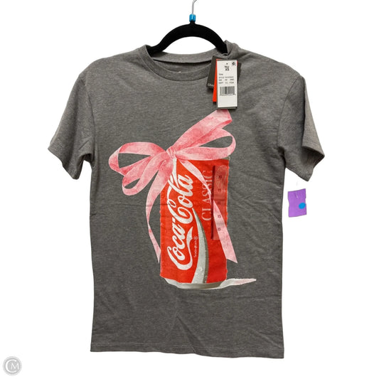 Top Short Sleeve By Clothes Mentor In Grey, Size: Xs