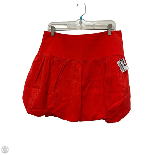 Skirt Mini & Short By A New Day In Red, Size: 10