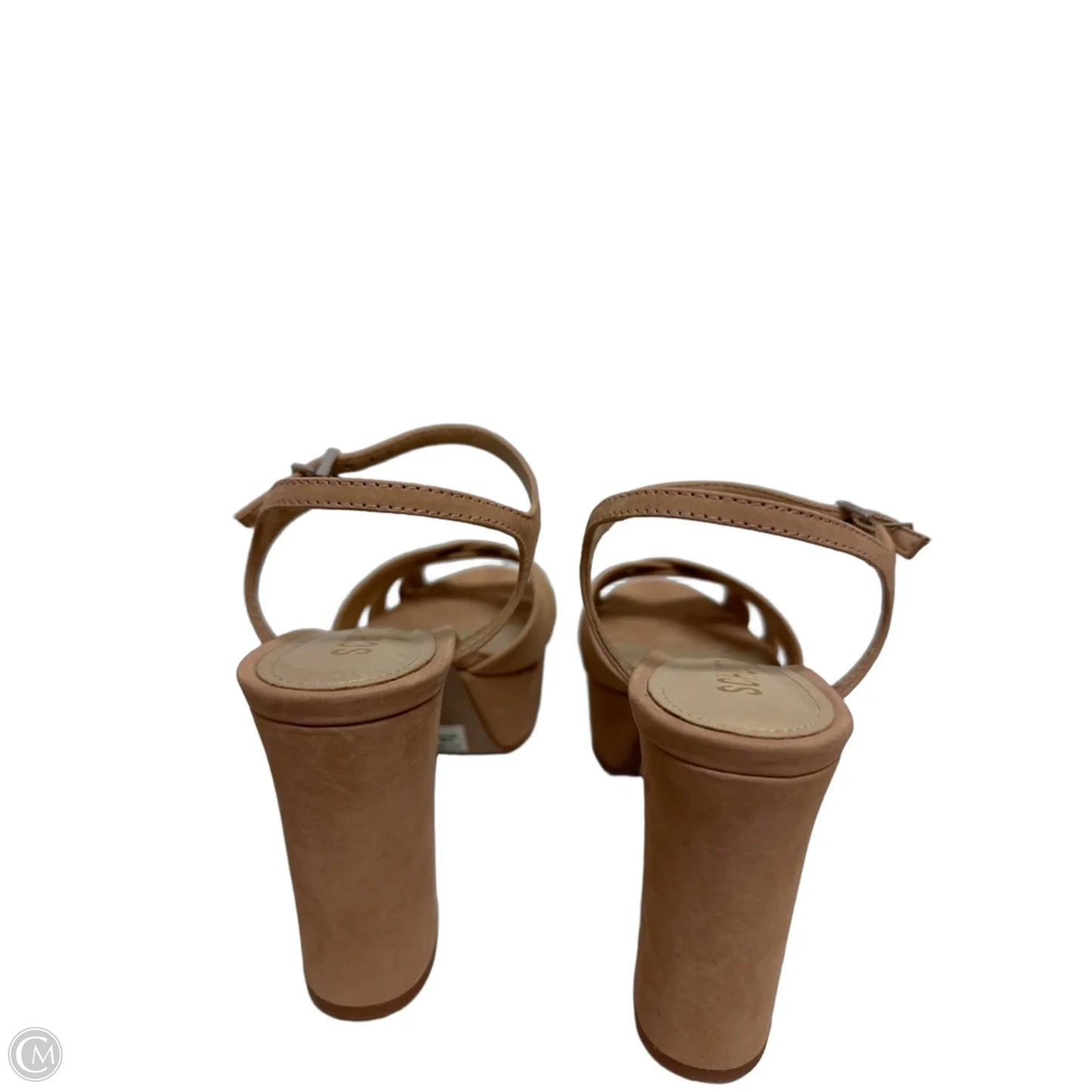 Sandals Heels Block By Schutz In Cream, Size: 7