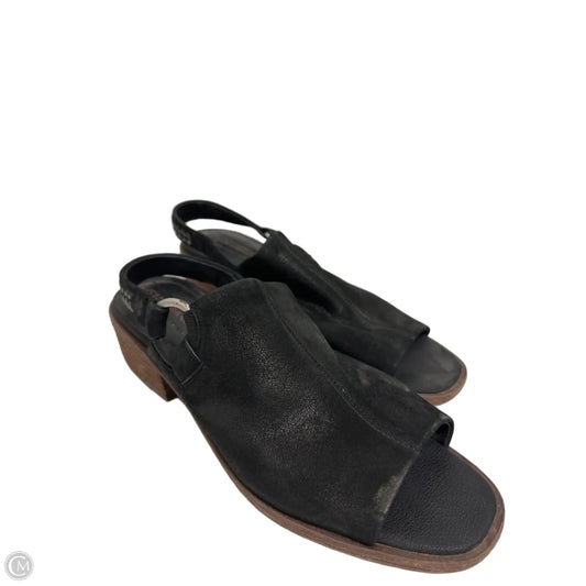 Sandals Heels Block By Lucky Brand In Black, Size: 8.5