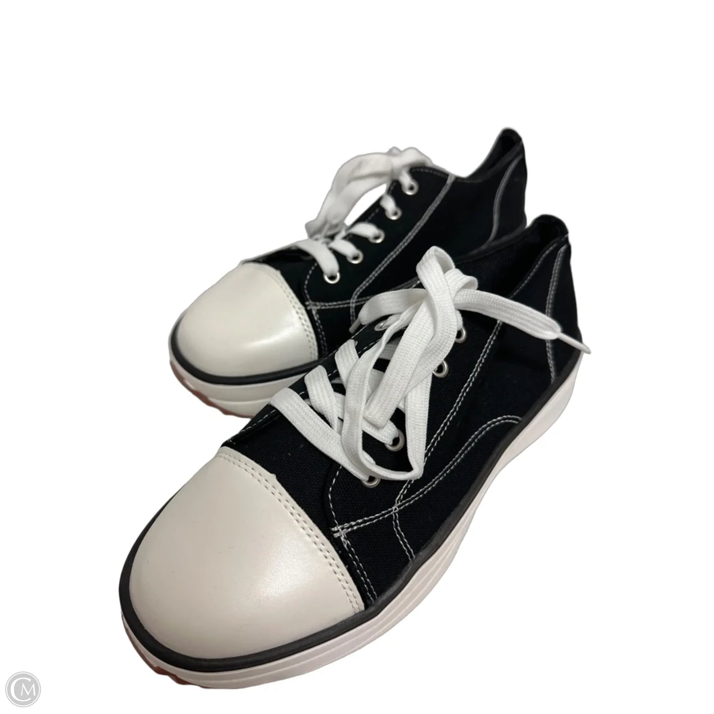 Shoes Sneakers By Clothes Mentor In Black, Size: 9