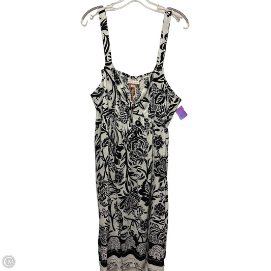 Dress Casual Maxi By Knox Rose In Black & White, Size: 2x