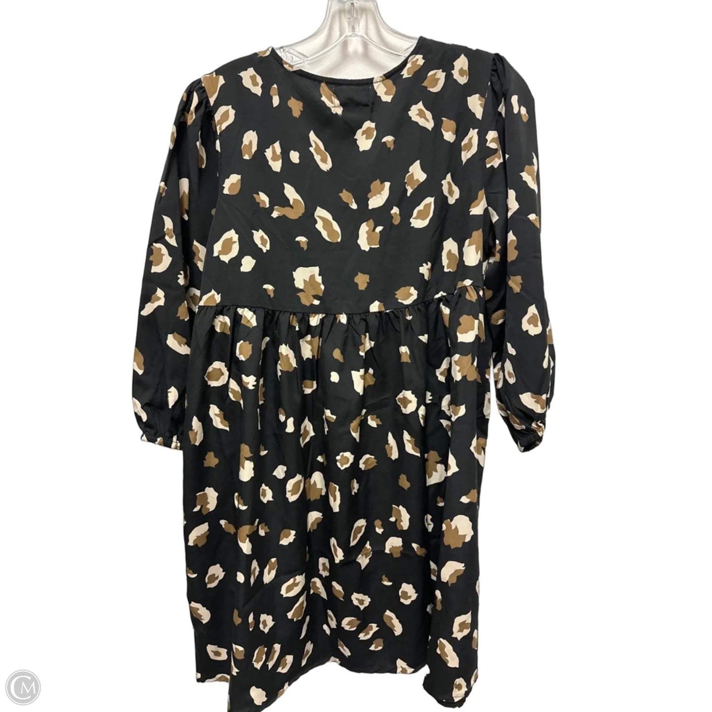 Dress Casual Short By Myra In Black & Cream, Size: M