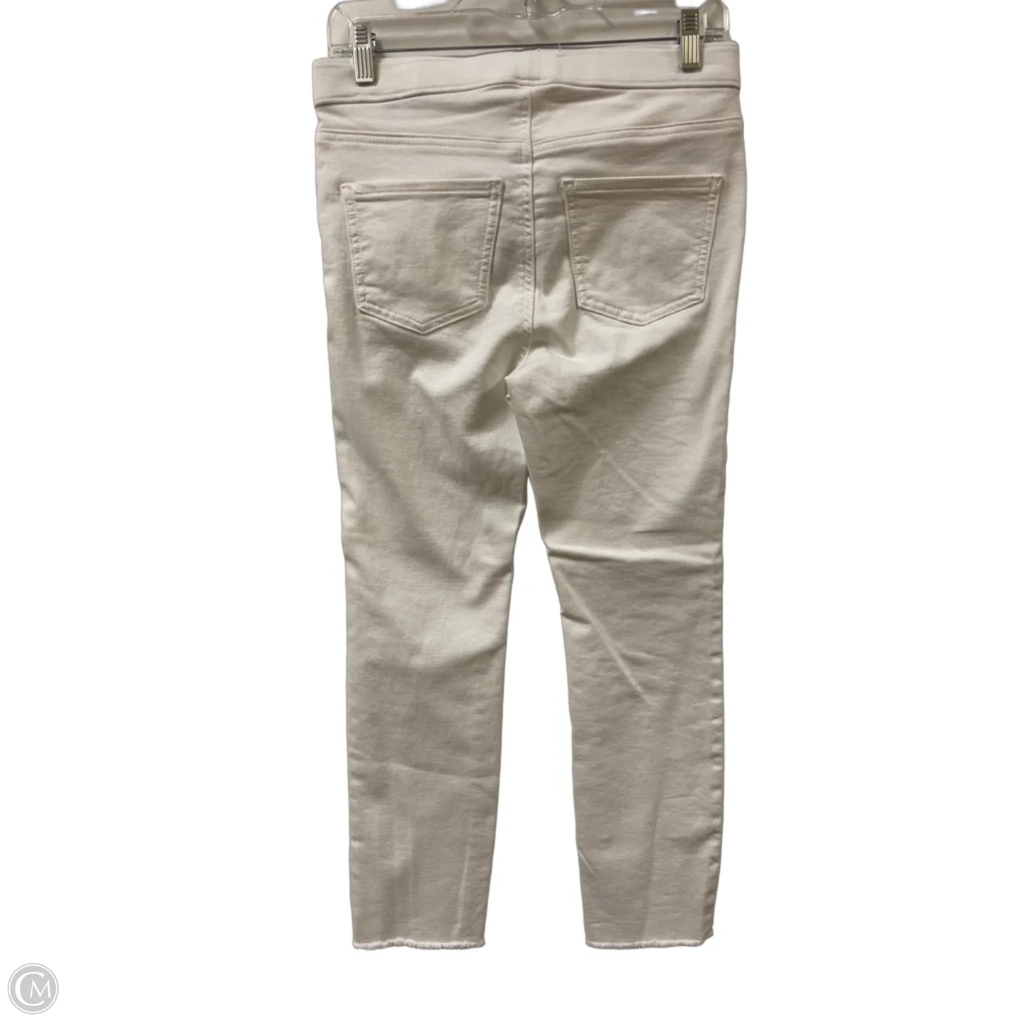 Jeans Skinny By Simply Vera In White Denim, Size: 4