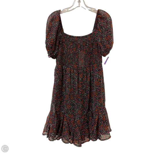 Dress Casual Short By Myra In Floral Print, Size: M